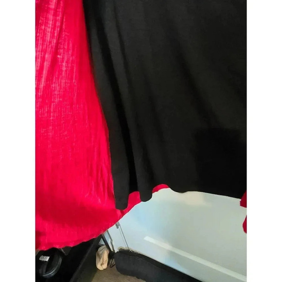 Kim Rodgers Red Black Cardigan M - Picture 3 of 7